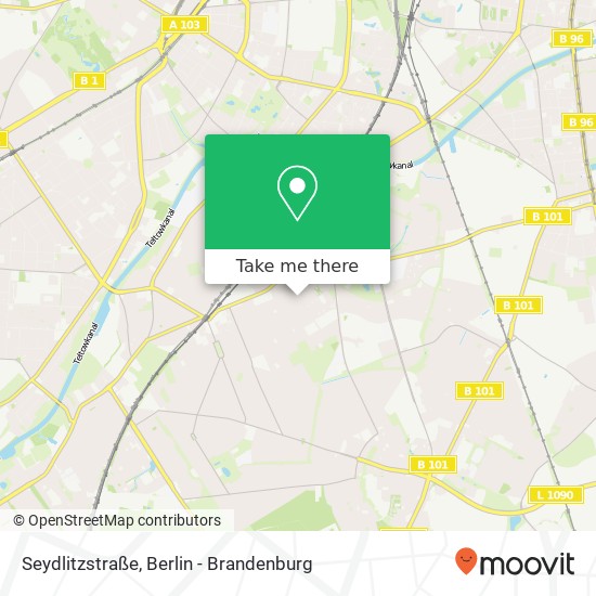 Карта Seydlitzstraße
