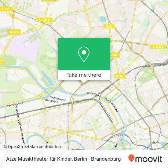 Atze Musiktheater für Kinder map