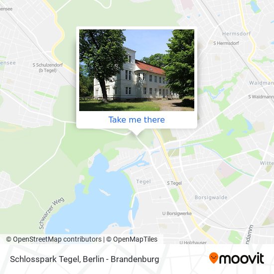 Карта Schlosspark Tegel