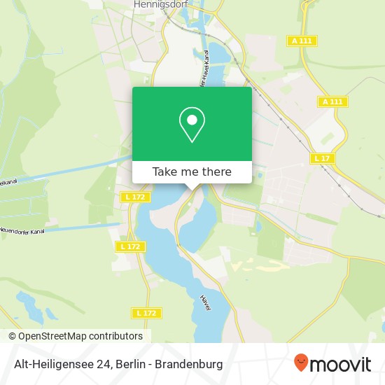 Карта Alt-Heiligensee 24