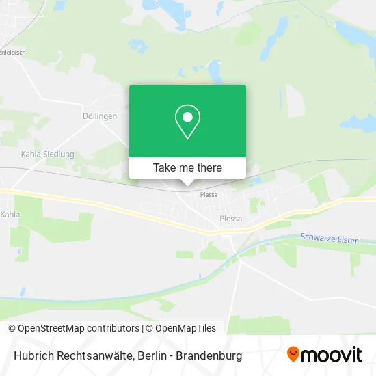 Карта Hubrich Rechtsanwälte