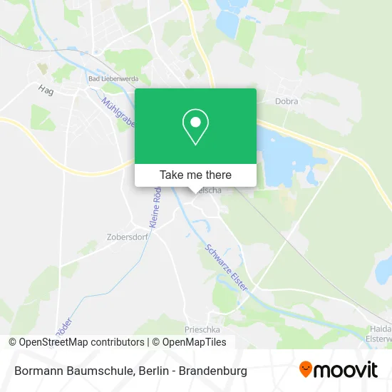 Bormann Baumschule map