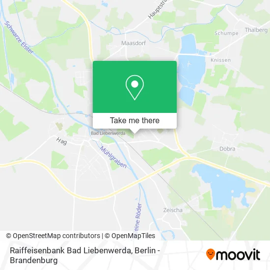 Карта Raiffeisenbank Bad Liebenwerda