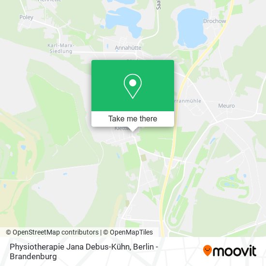 Physiotherapie Jana Debus-Kühn map