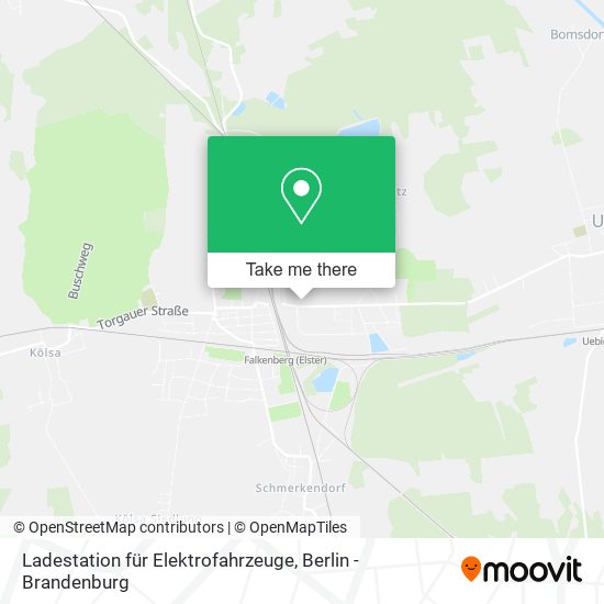 Ladestation für Elektrofahrzeuge map