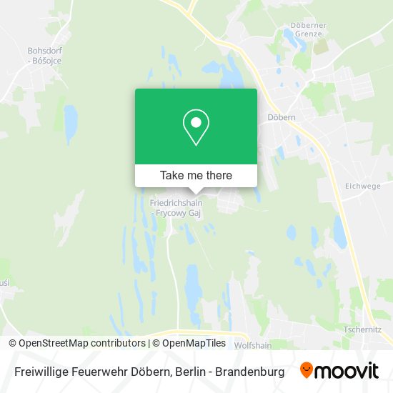Карта Freiwillige Feuerwehr Döbern
