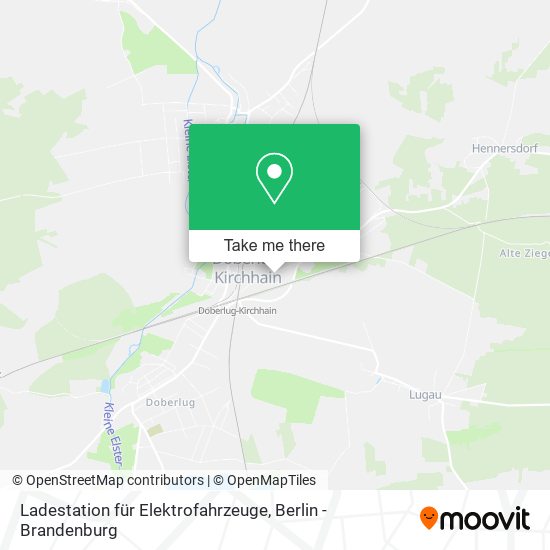 Ladestation für Elektrofahrzeuge map