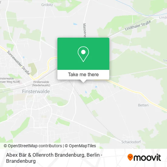 Карта Abex Bär & Ollenroth Brandenburg