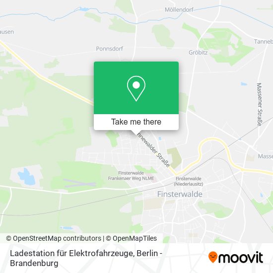 Ladestation für Elektrofahrzeuge map