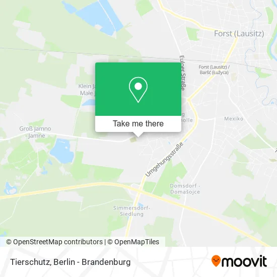 Карта Tierschutz
