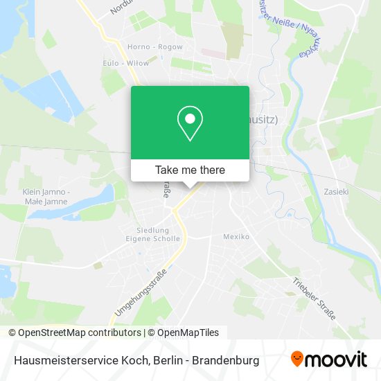 Hausmeisterservice Koch map