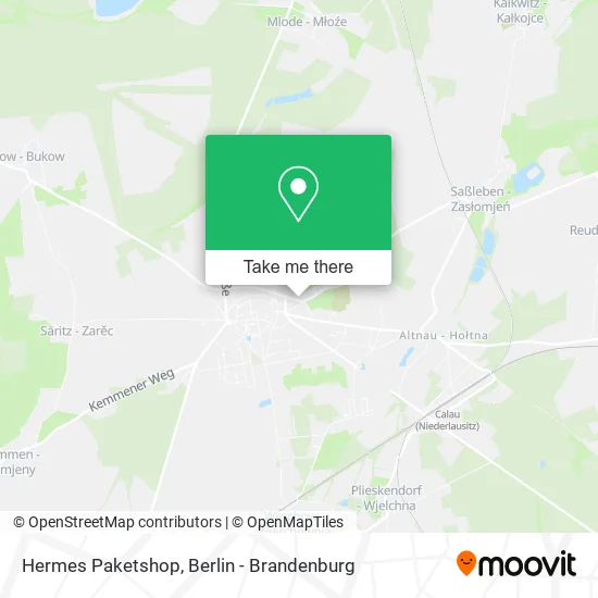 Карта Hermes Paketshop