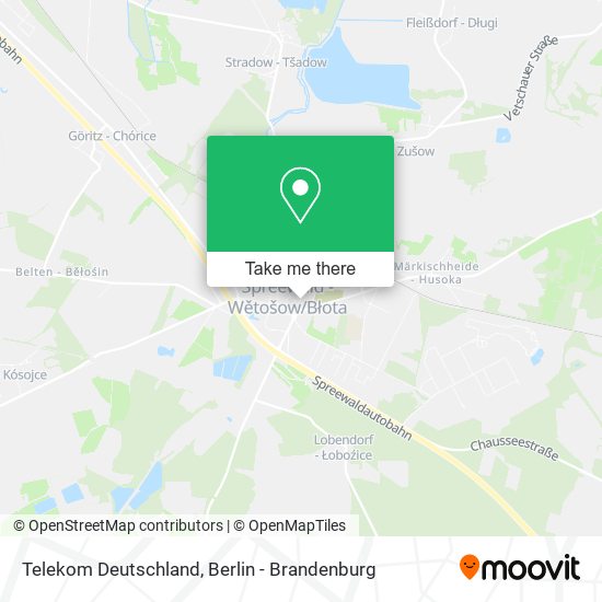 Telekom Deutschland map