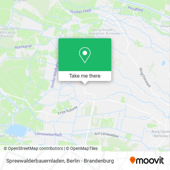 Карта Spreewalderbauernladen