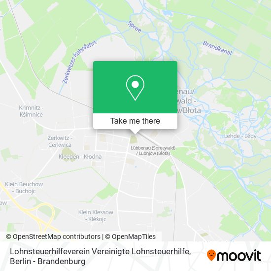 Lohnsteuerhilfeverein Vereinigte Lohnsteuerhilfe map