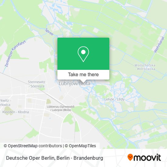 Deutsche Oper Berlin map