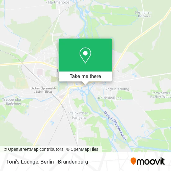 Toni's Lounge map