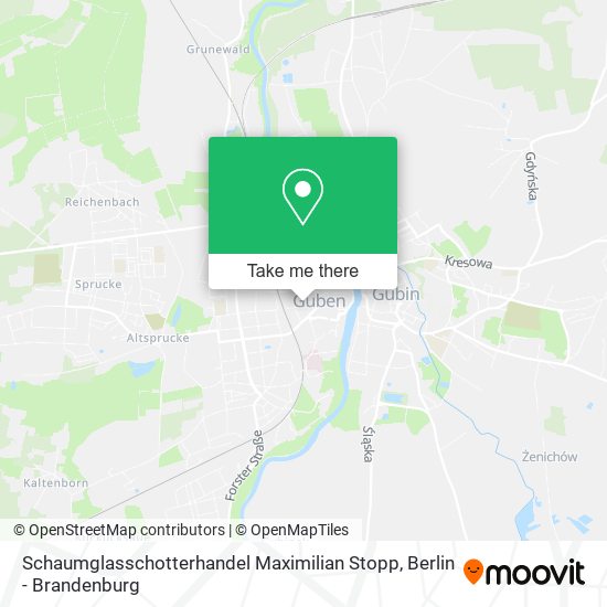 Schaumglasschotterhandel Maximilian Stopp map