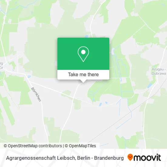 Карта Agrargenossenschaft Leibsch