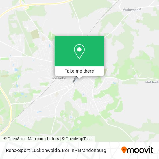 Reha-Sport Luckenwalde map