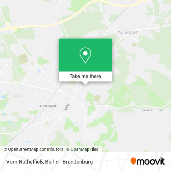 Vom Nuthefließ map