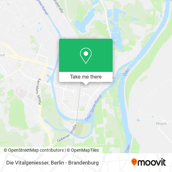 Карта Die Vitalgeniesser