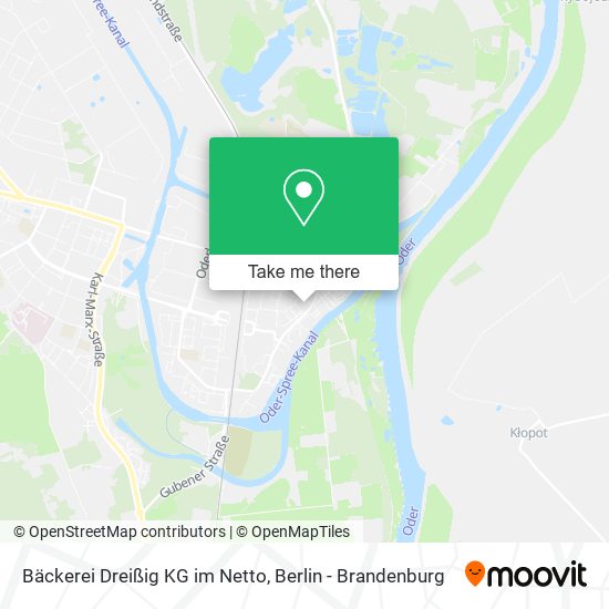 Bäckerei Dreißig KG im Netto map