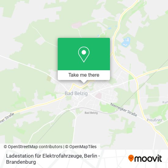 Ladestation für Elektrofahrzeuge map