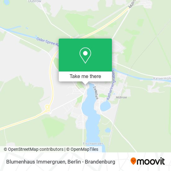 Карта Blumenhaus Immergruen