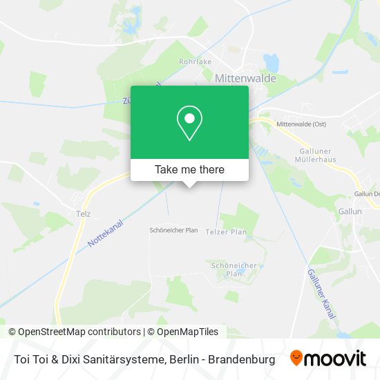 Toi Toi & Dixi Sanitärsysteme map