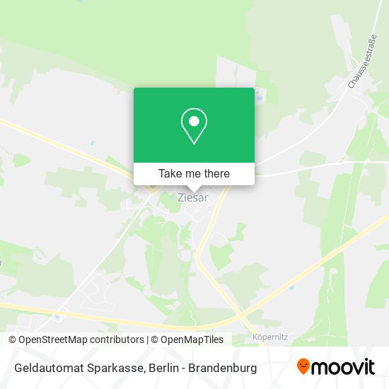 Geldautomat Sparkasse map