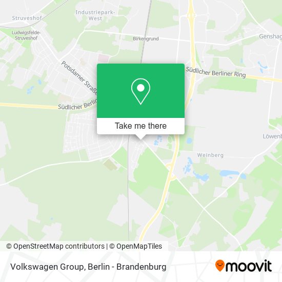 Volkswagen Group map