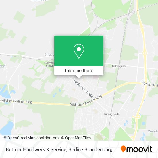 Карта Büttner Handwerk & Service
