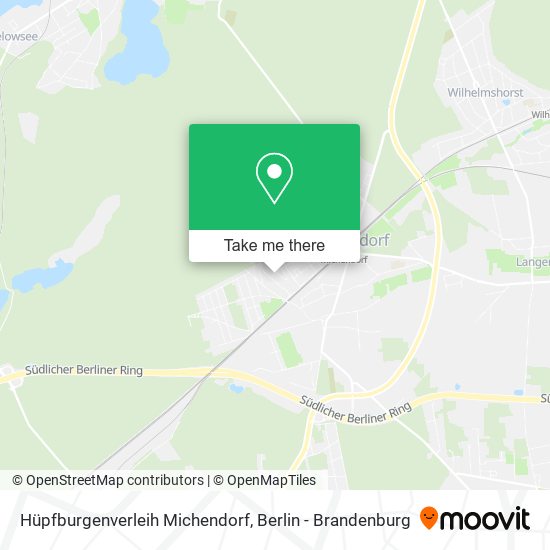 Hüpfburgenverleih Michendorf map