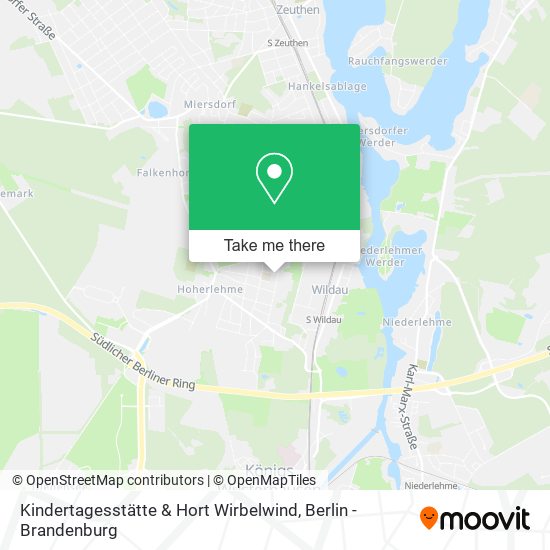 Kindertagesstätte & Hort Wirbelwind map