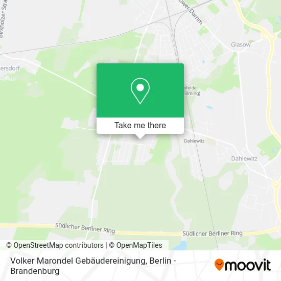 Карта Volker Marondel Gebäudereinigung