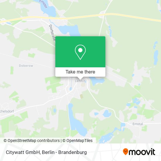 Карта Citywatt GmbH