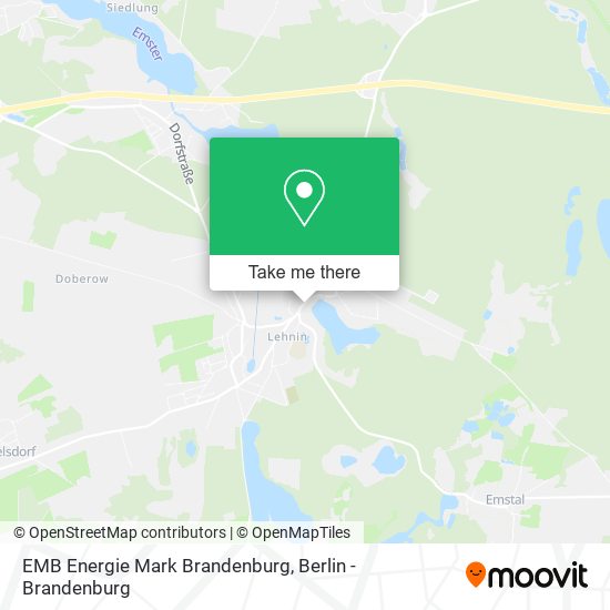 Карта EMB Energie Mark Brandenburg