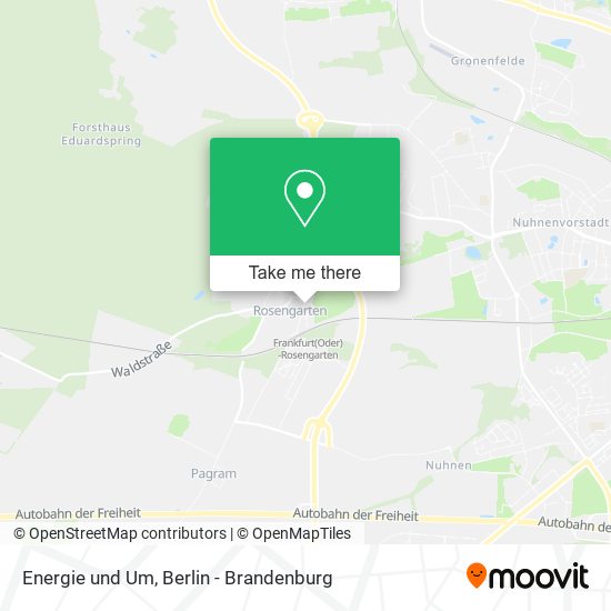 Energie und Um map