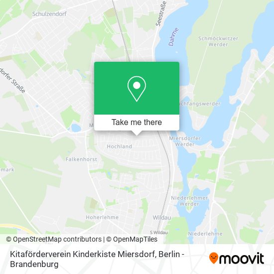 Kitaförderverein Kinderkiste Miersdorf map