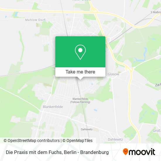 Die Praxis mit dem Fuchs map