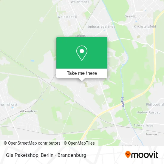 Карта Gls Paketshop
