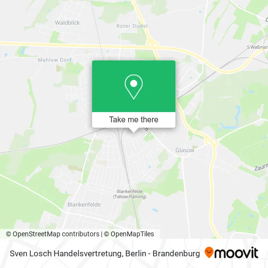 Карта Sven Losch Handelsvertretung