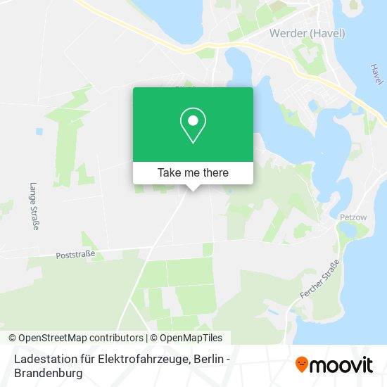 Ladestation für Elektrofahrzeuge map