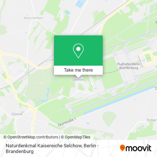Naturdenkmal Kaisereiche Selchow map