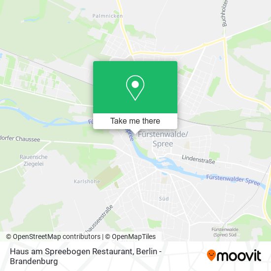 Карта Haus am Spreebogen Restaurant