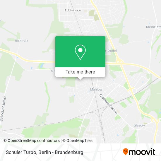 Schüler Turbo map