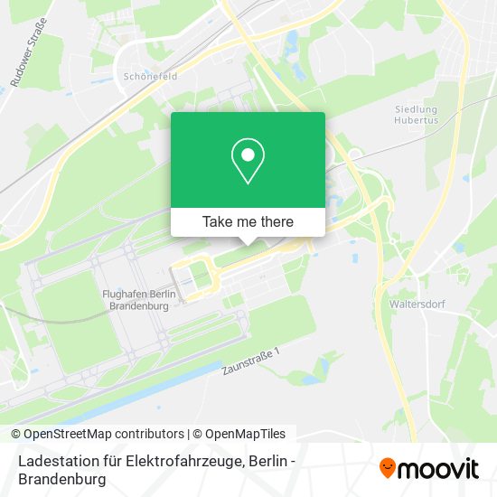 Карта Ladestation für Elektrofahrzeuge