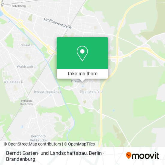 Карта Berndt Garten- und Landschaftsbau