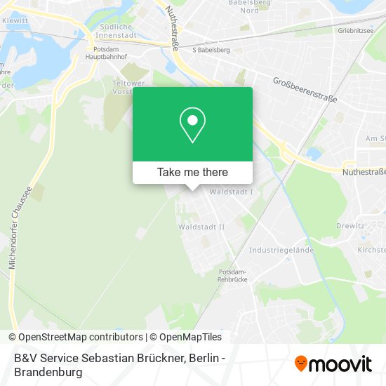 B&V Service Sebastian Brückner map